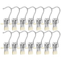 Frezon 15 Pack Boot Hanger Legging Organizer for Closet, Boot Holder, Hanging Clips, Portable Multifunctional Hangers Single Clip Space Saving for Jeans, Hats, Tall Boots, Towels(Black)