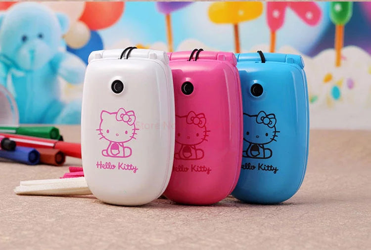 W88 Kawaii Flip Phone Super Small 2G GMS Cellphone D474874