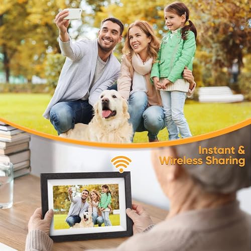 Frameo 10.1 Inch WiFi Digital Picture Frame with 32GB Memory R948