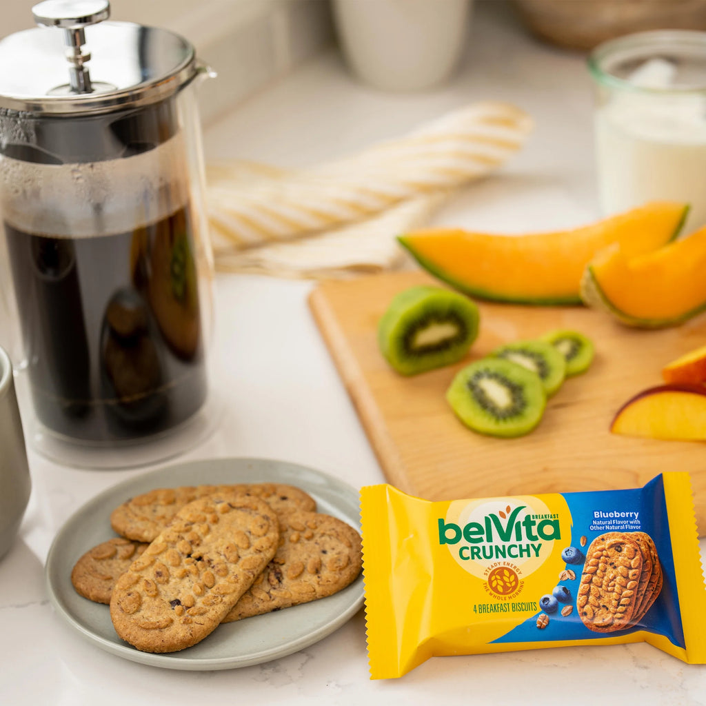 belVita Breakfast Biscuits Variety Pack, 4 Flavors, 30 Packs O76646