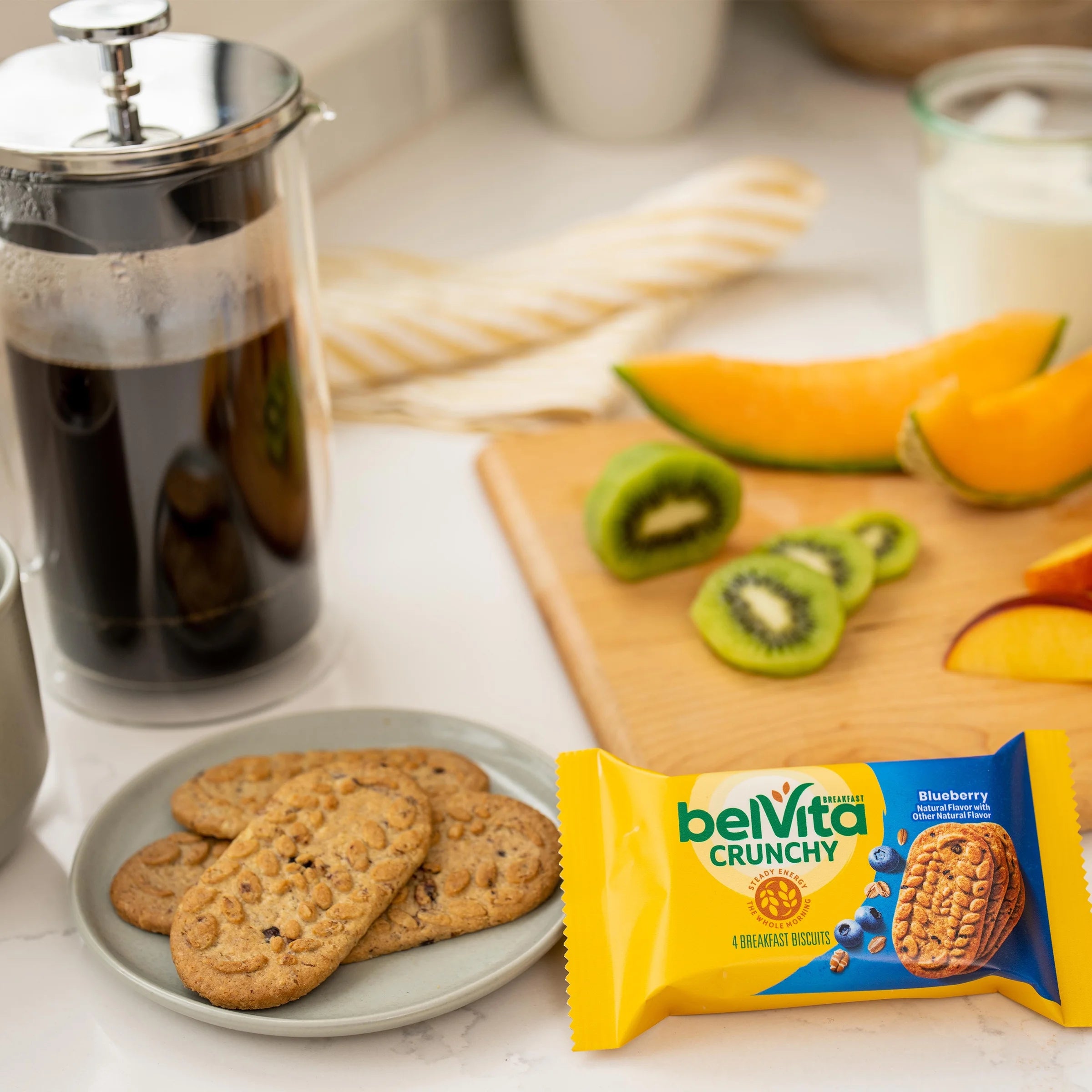 belVita Breakfast Biscuits Variety Pack, 4 Flavors, 30 Packs O76646