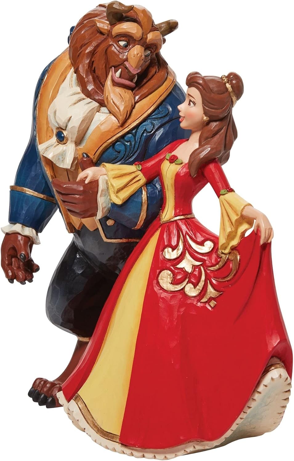 Enesco Jim Shore Disney Traditions Beauty and The Beast Enchanted Figurine N96917