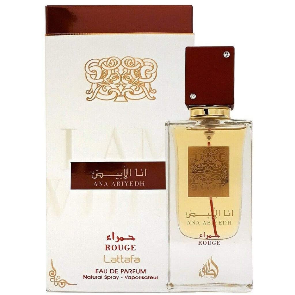 Lattafa Perfumes Ana Abiyedh Rouge Eau de Parfum Spray, 60 ml Q219