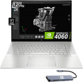 HP Envy 16 16.0" 120Hz 2K Touchscreen (Intel 13th Gen i7-13700H, 64GB DDR5 RAM, 2TB SSD, NVIDIA GeForce RTX 4060 8GB) Workstation & Backlit Gaming Laptop, IST USB-C Hub, WiFi 6E, Win 11 Pro, Sliver