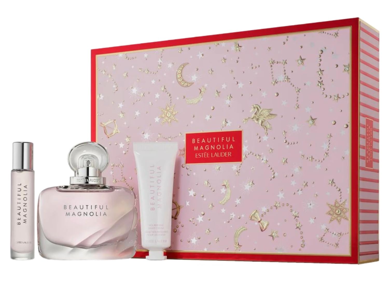 Estee Lauder BEAUTIFUL MAGNOLIA Perfect Trio Fragrance Gift Set, 1.01 Fl Oz (Pack of 3)