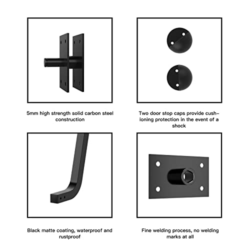 ROOMTEC Queen Murphy Bed Hardware Kit, Folding Wall Bed, Horizontal Y864567