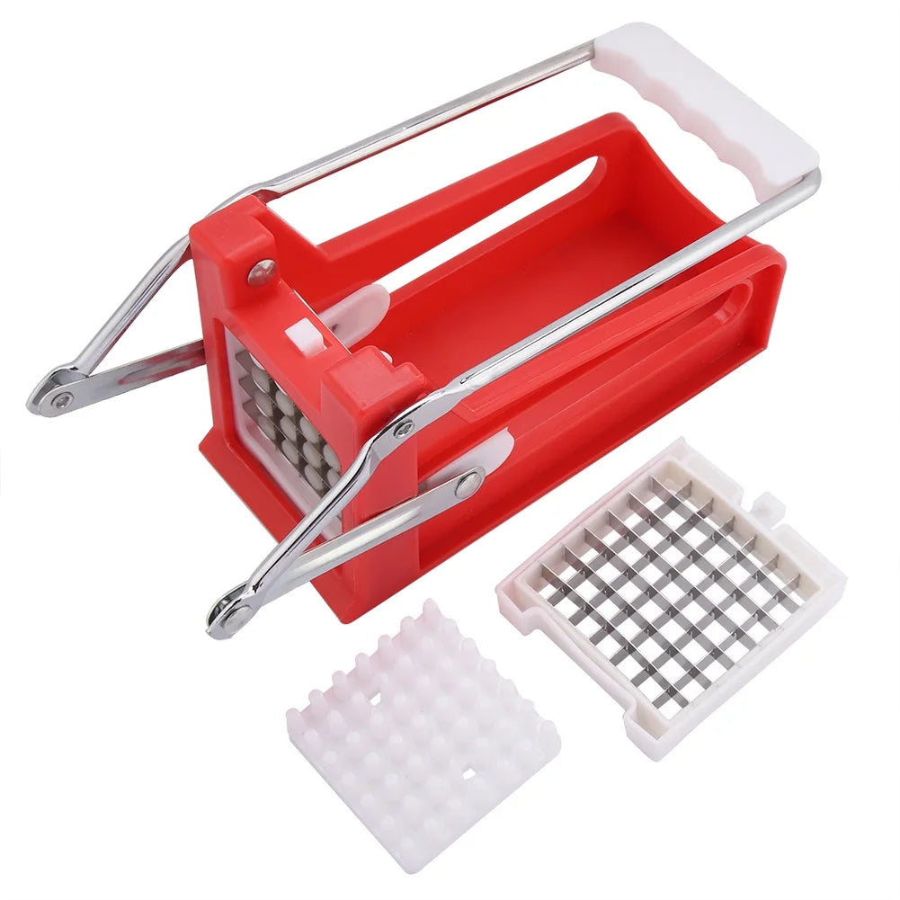 Dekaim Potato Cutter, Multi-functional Potato Fruits Vegetables Food Cutter Chopper Practical Kitchen Slicing Tool