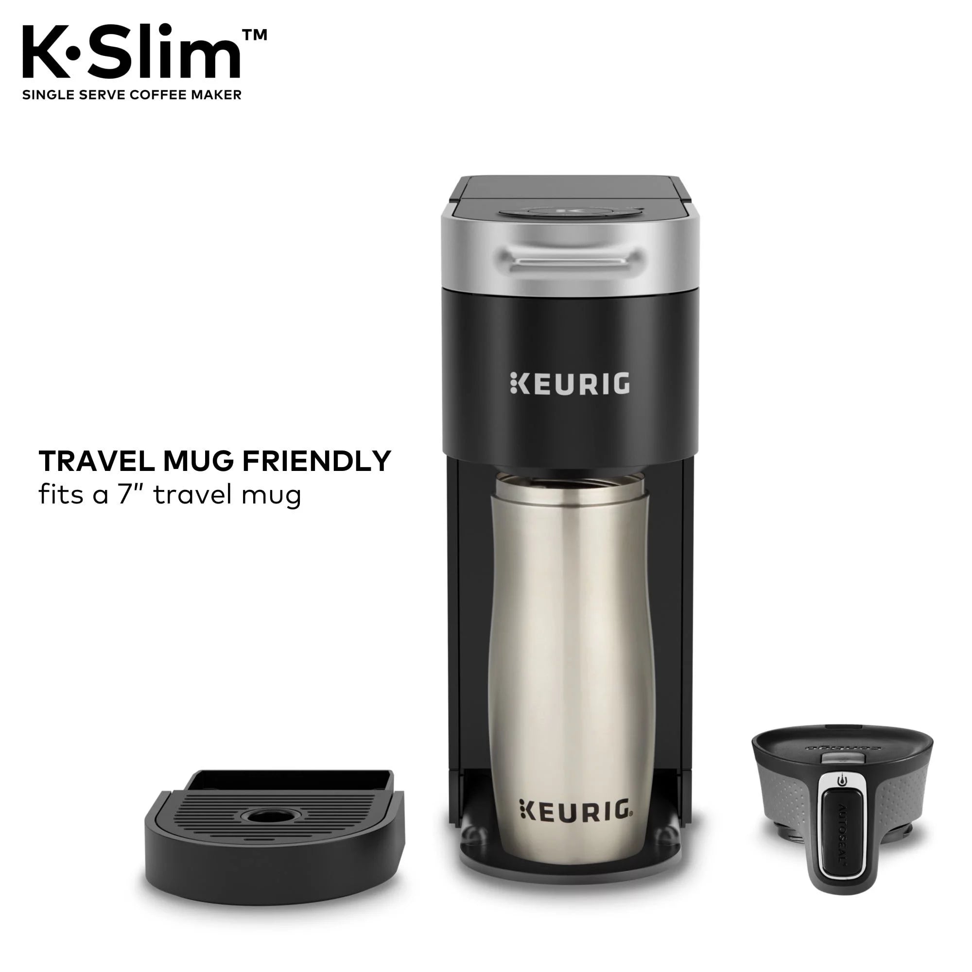 Keurig K-Slim Single Serve K-Cup Pod Coffee Maker, Black J44955