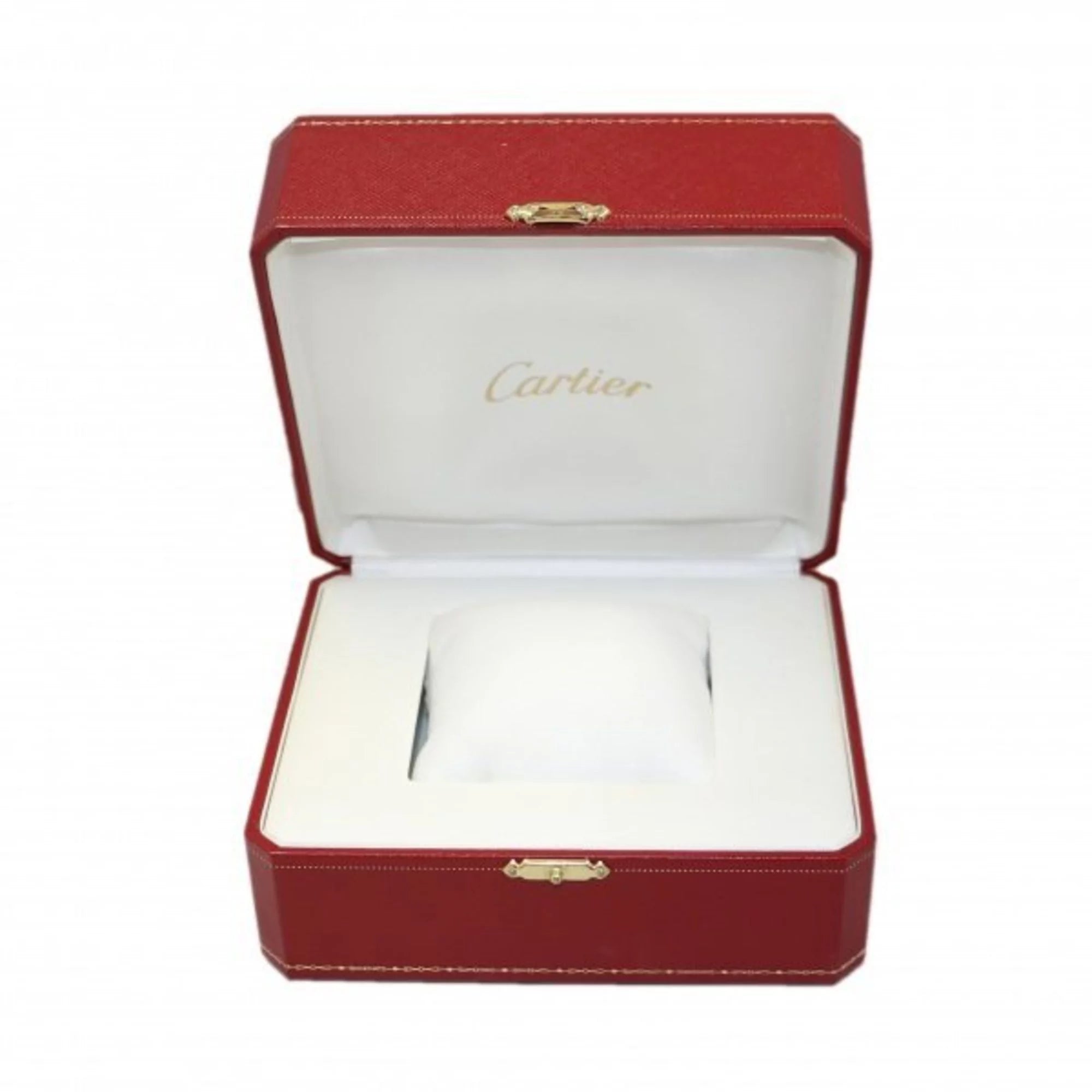 Pre-Owned Cartier Santos de Moiselle 2008 Christmas Limited Purple Dial Women's Watch B413408