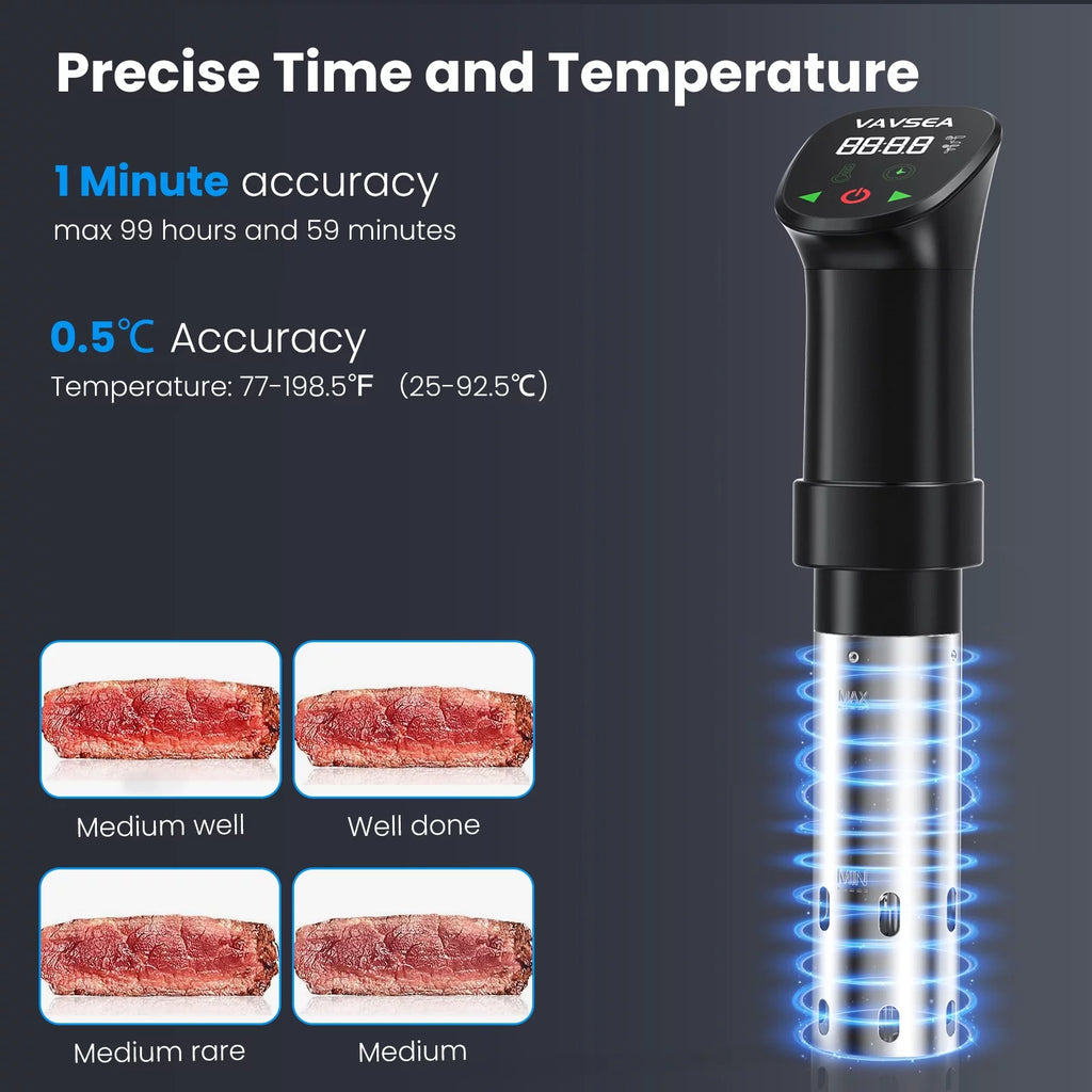 VAVSEA Sous Vide Machine, Precision Cooker with Digital Touch Screen I4078