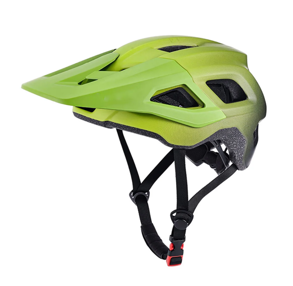 Bike Helmets for Men and Women, Mountain Bike Helmet with Extended Visor Helmets for Adults Adjustable & Comfortable Bicycle Helmet Road Bike Helmet 55-61cm(Yellow)