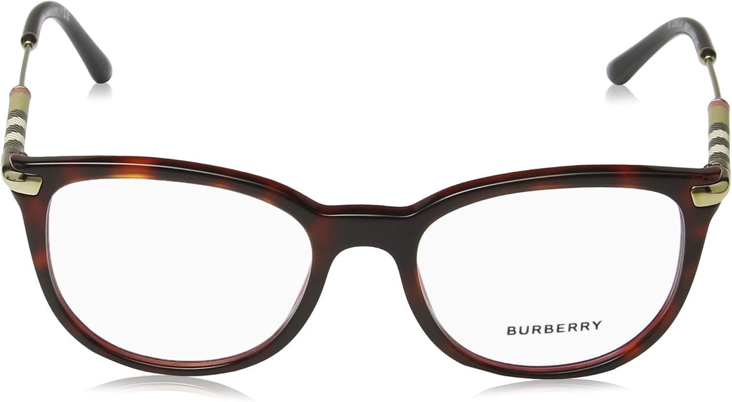 Burberry BE 2255Q Havana Bordeaux Plastic Square Eyeglasses O211925