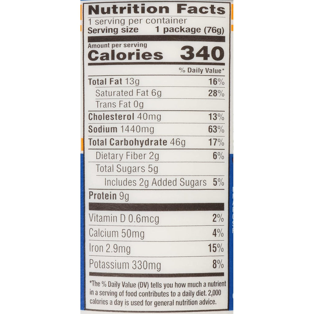 Nissin Cup Noodles Soup Seafood Flavor, 2.68 oz, 6-Pack M575