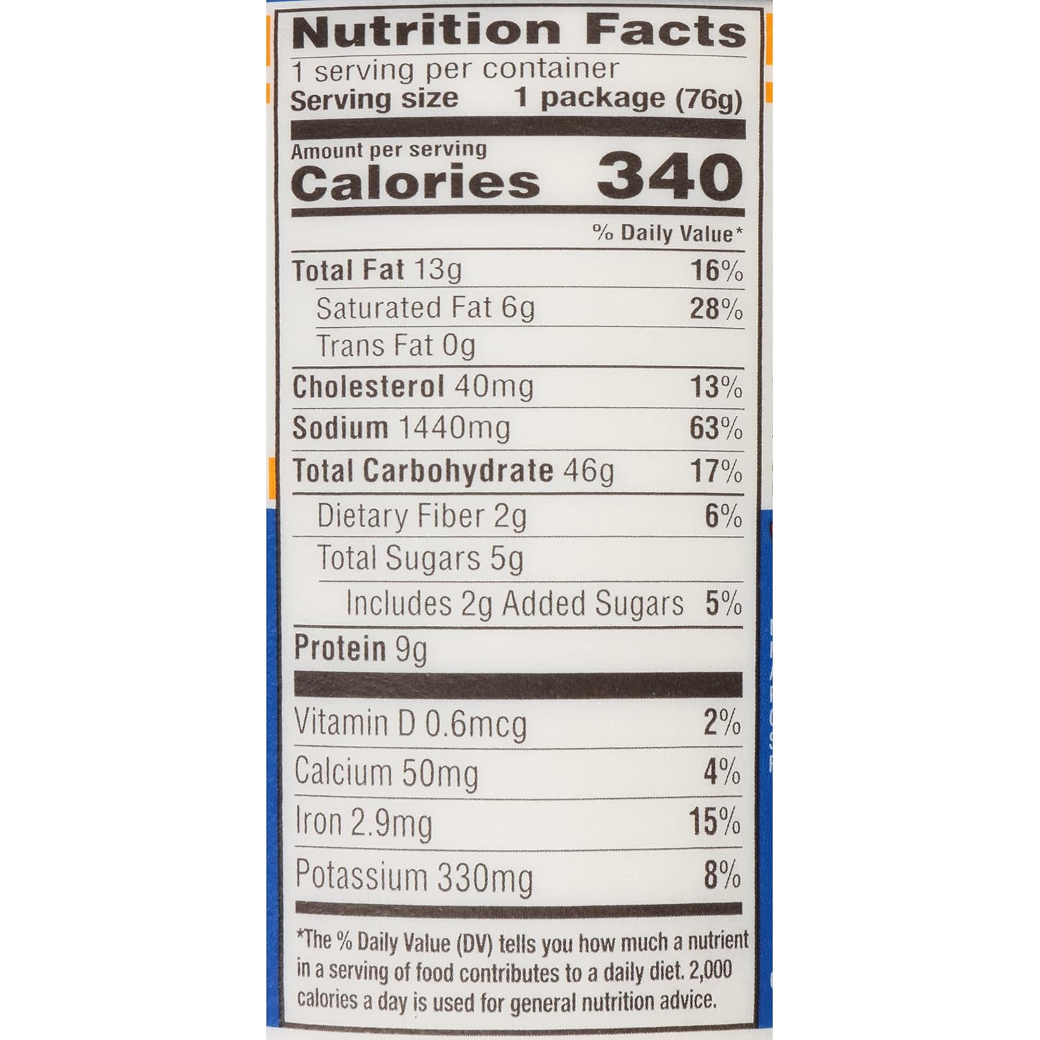 Nissin Cup Noodles Soup Seafood Flavor, 2.68 oz, 6-Pack M575