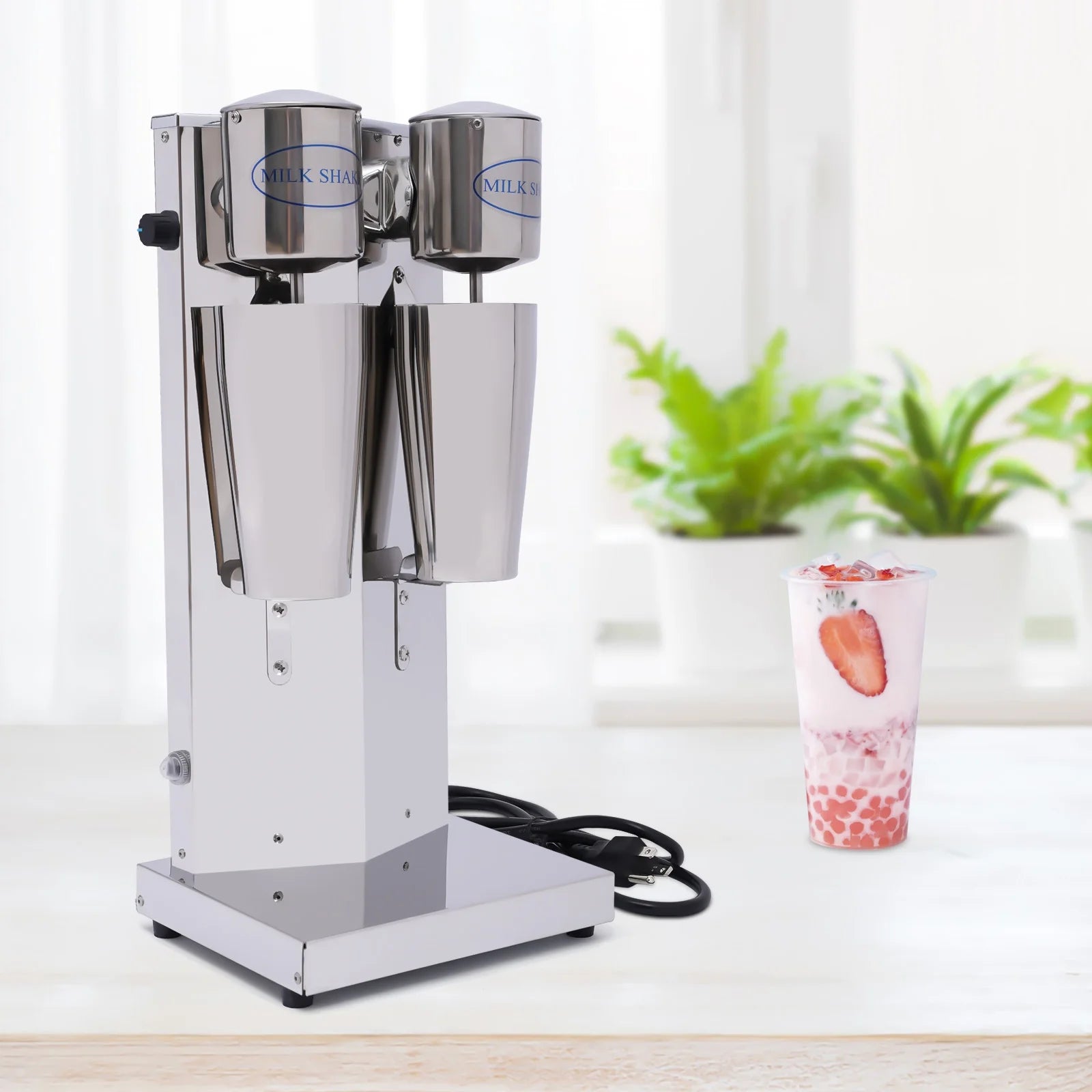 Double Head Commercial Milkshake Machine Ice Cream Mixer H826