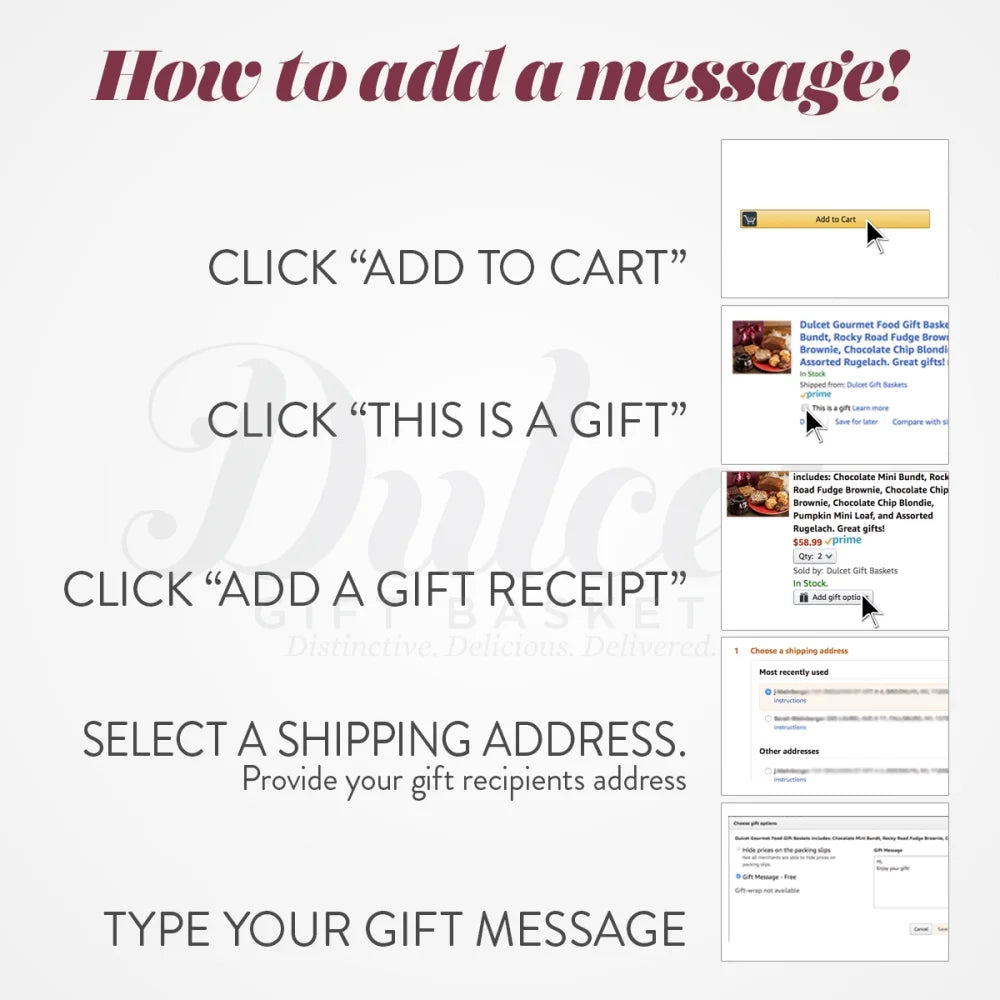 Gourmet Pastry Gift Box D4167