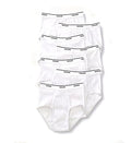 Fruit of the Loom Men's Basic White Brief Multipack