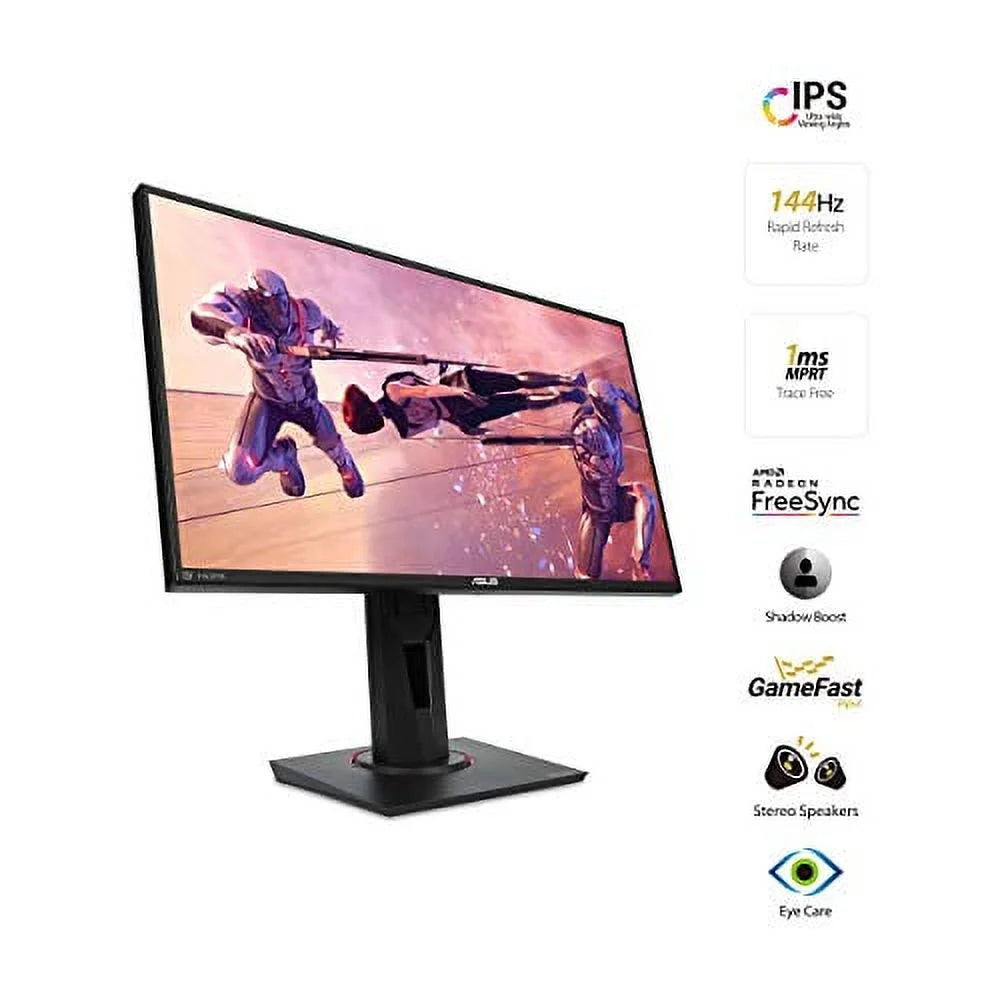 ASUS TUF Gaming 25" 1080P Monitor (VG259Q) - Full HD, IPS, 144Hz, 1ms Y901199