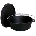 King Kooker #CI8S - Pre-Seasoned 8 qt Cast Iron Dutch Oven