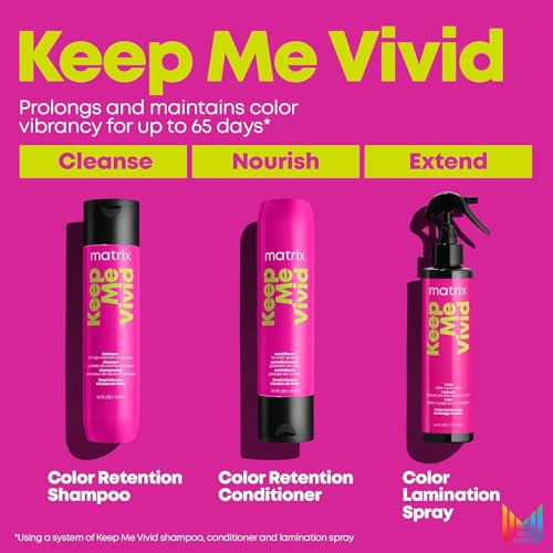 Matrix Keep Me Vivid Shampoo & Conditioner for Color Treated Hair, Sulfate-Free V635132