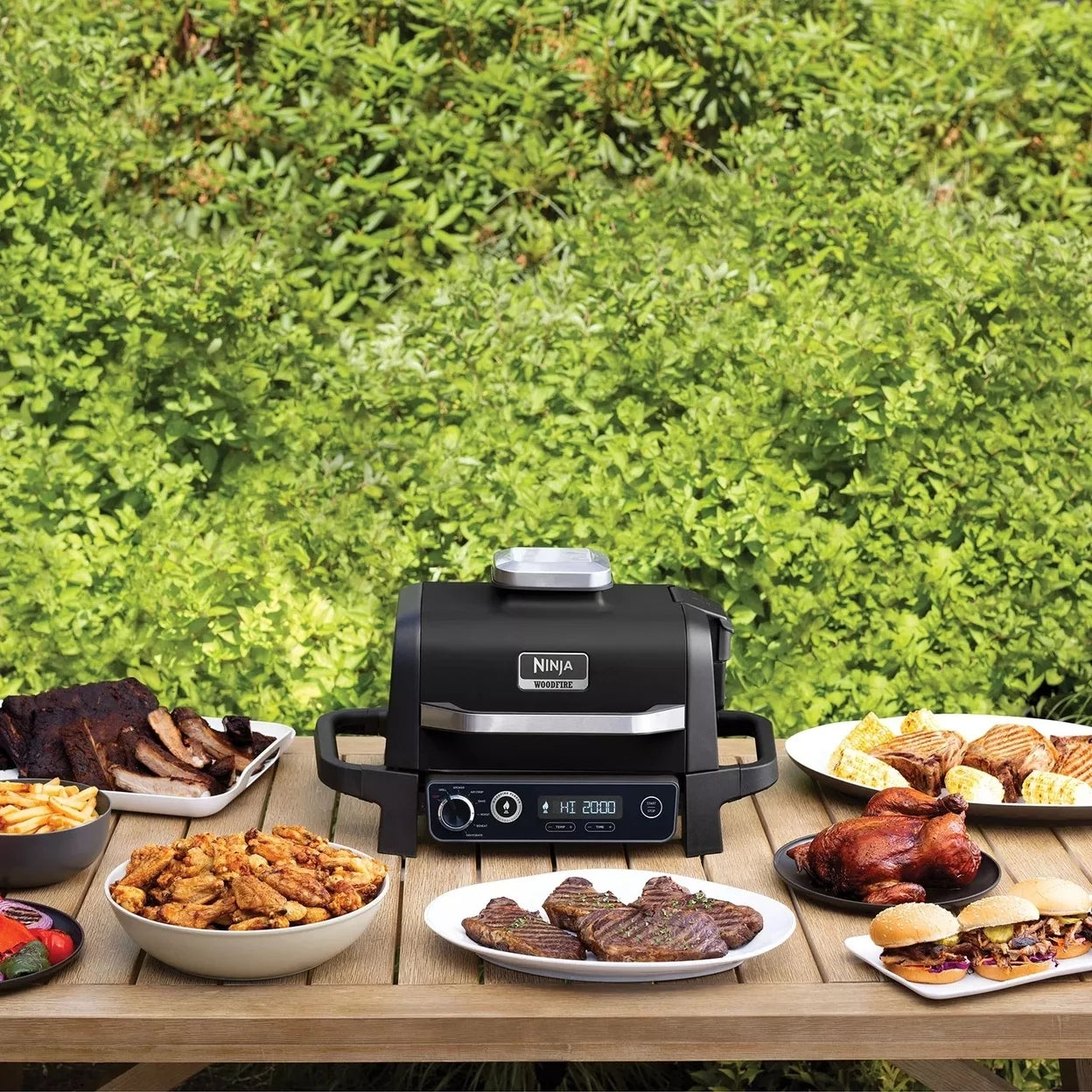 Ninja Woodfire Outdoor Grill & Smoker, 7-in-1 S801898