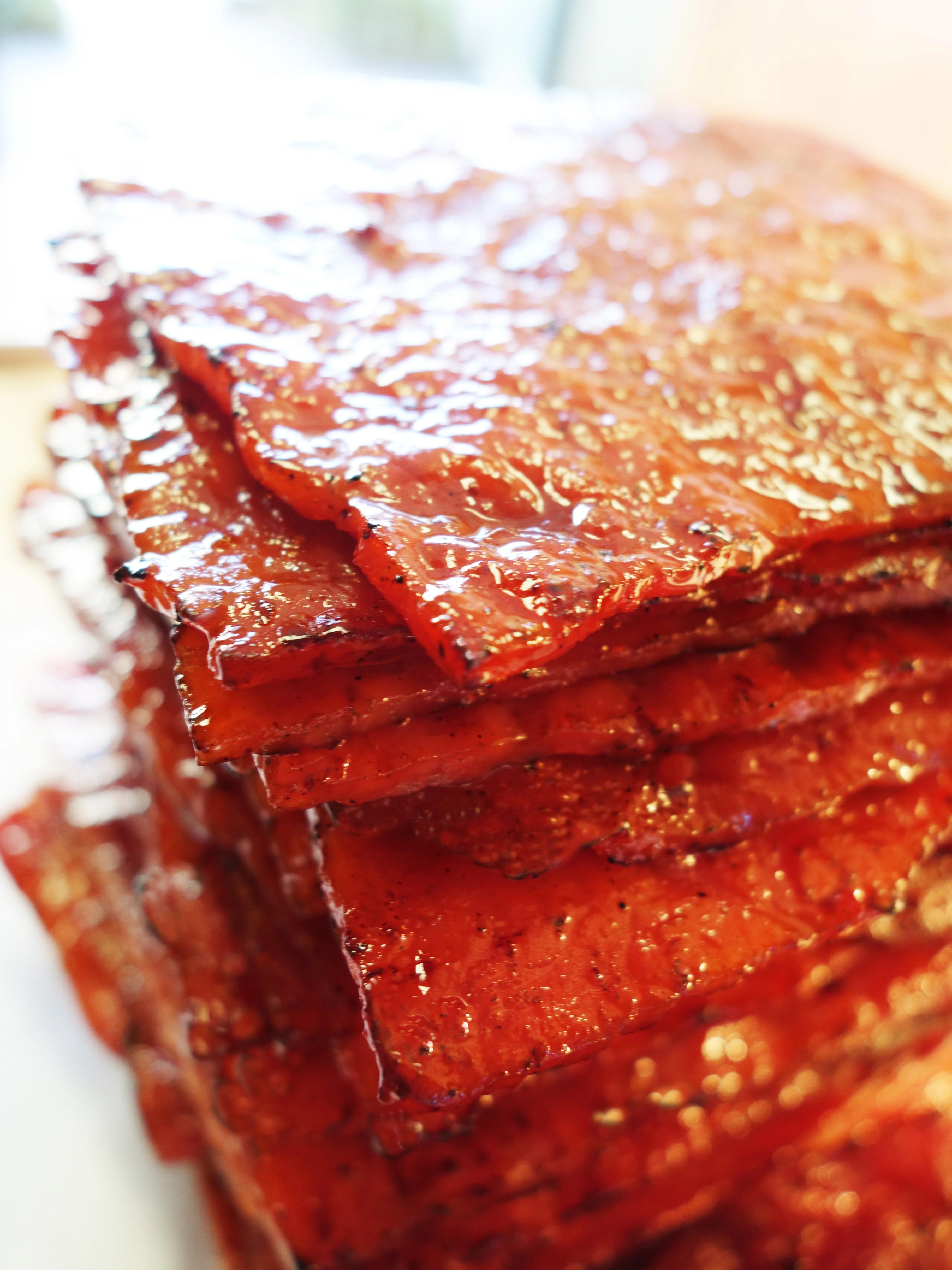 Singapore-Style Fire-Grilled Pork Jerky, Original Flavor 12 oz. V204700