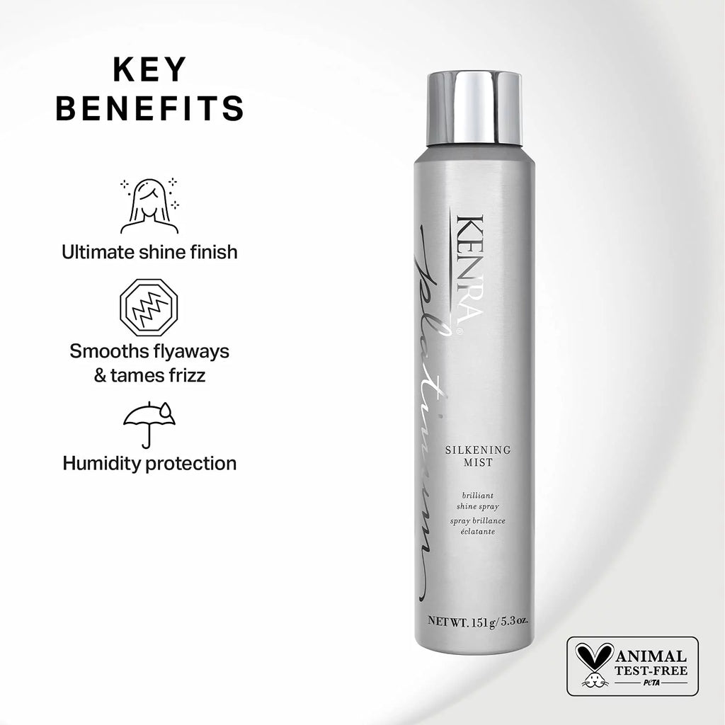 Kenra Platinum Silkening Mist Hairspray 5.3 oz (2-Pack) L537694