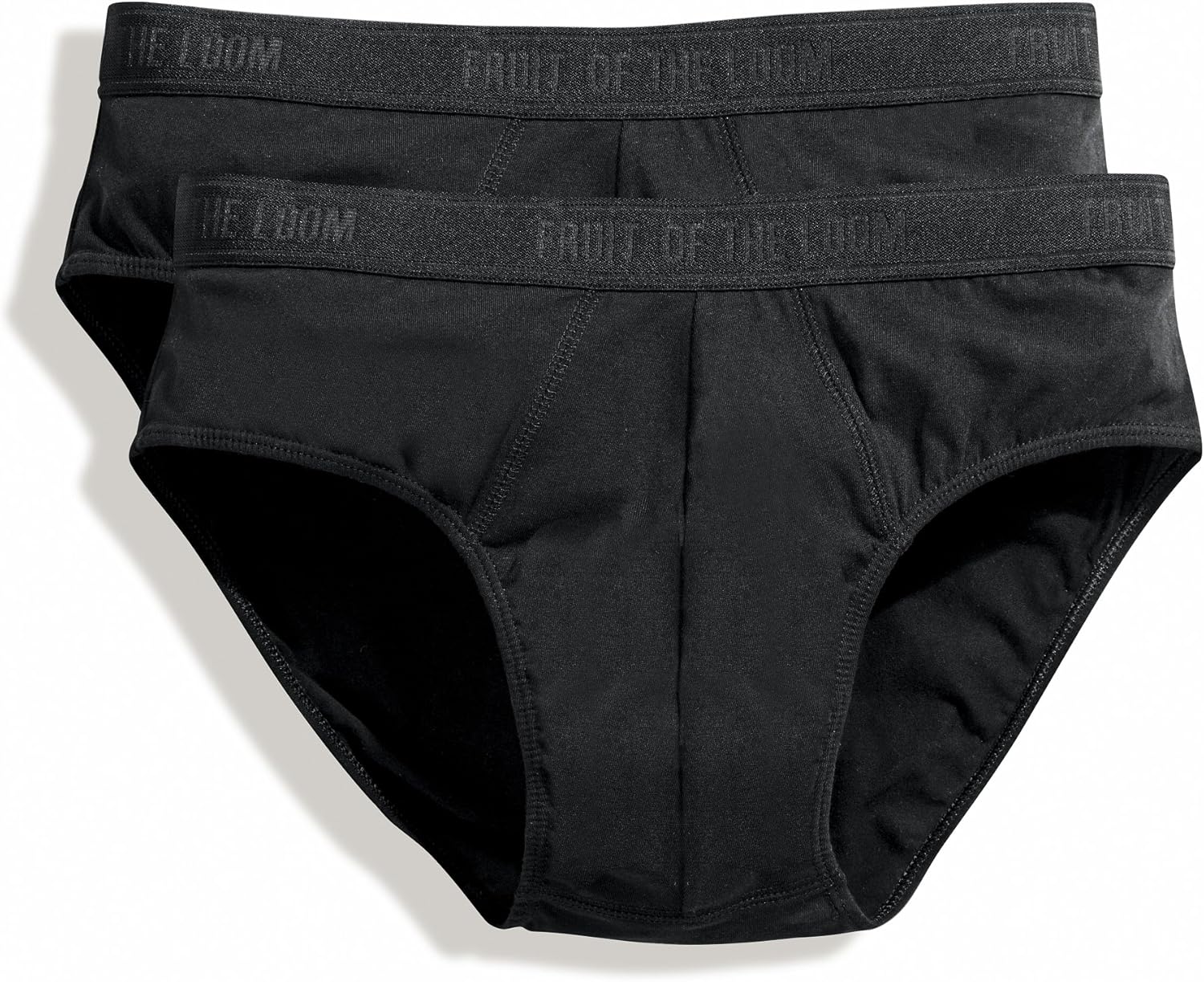 Fruit of the Loom Men's Classic Sport Briefs 2-Pack White R53225