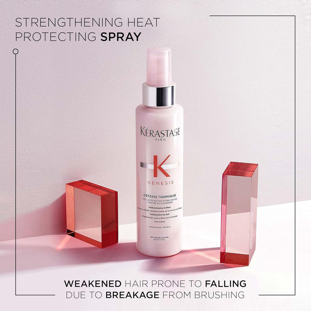 KERASTASE Genesis Blow Dry Primer Heat Protectant for Damaged Hair, 5.1 Fl Oz F3220