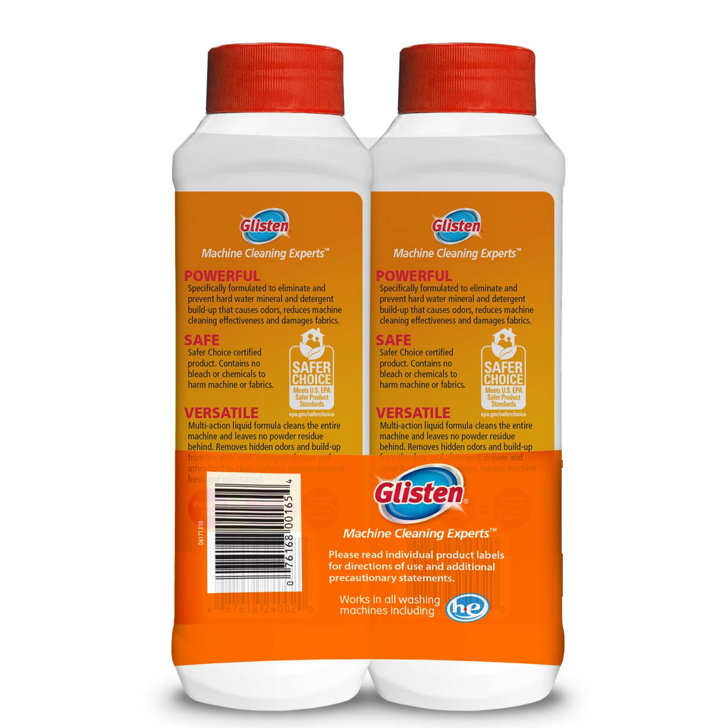 Glisten Washer Magic Washing Machine Cleaner, 8 Bottles Z29447