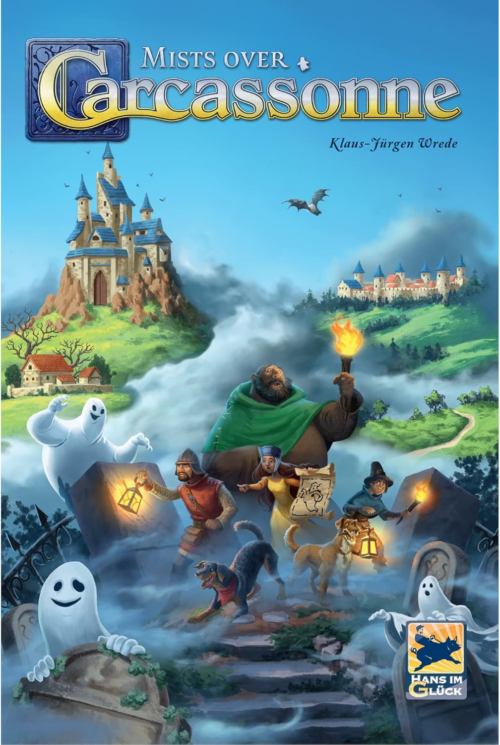 Mists Over Carcassonne Board Game by Z-Man Games C68089