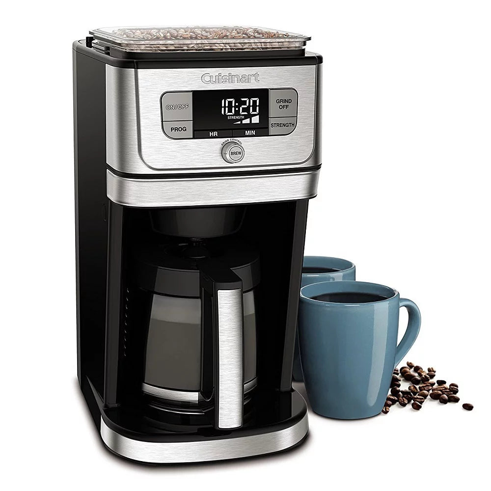Cuisinart Fully Automatic Burr Grind & Brew Coffeemaker 12 Cup with Tumbler X1520