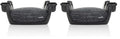 Evenflo GoTime No Back Booster Car Seat (Static Black) (Pack of 2)