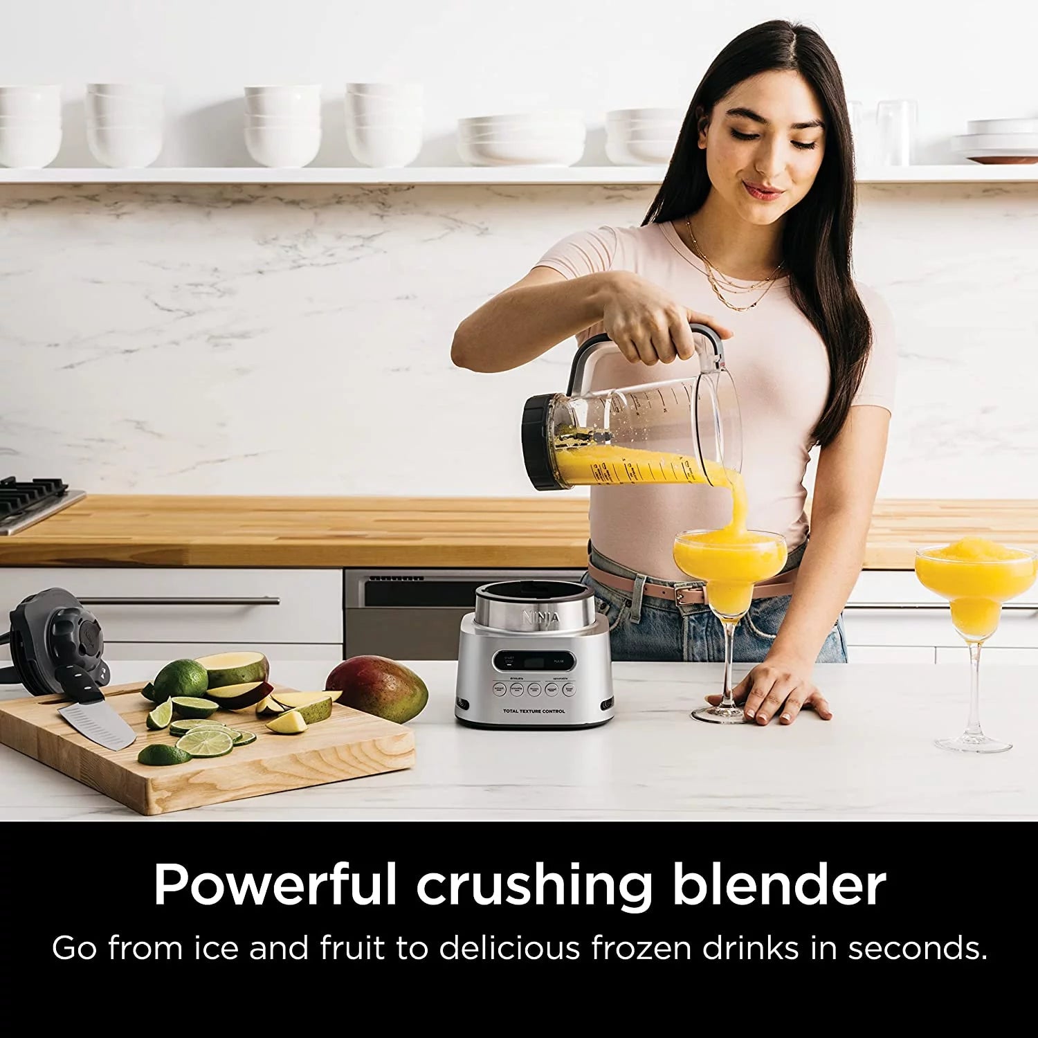 SS151 TWISTi Blender DUO, High-Speed 1600W Smoothie Maker, 34-oz Pitcher & 2 To-Go Cups, Gray M843914