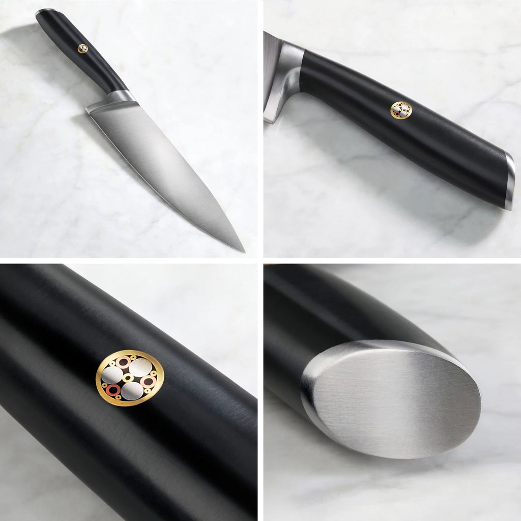 Cangshan L Series 7" Santoku Knife, Black A666222