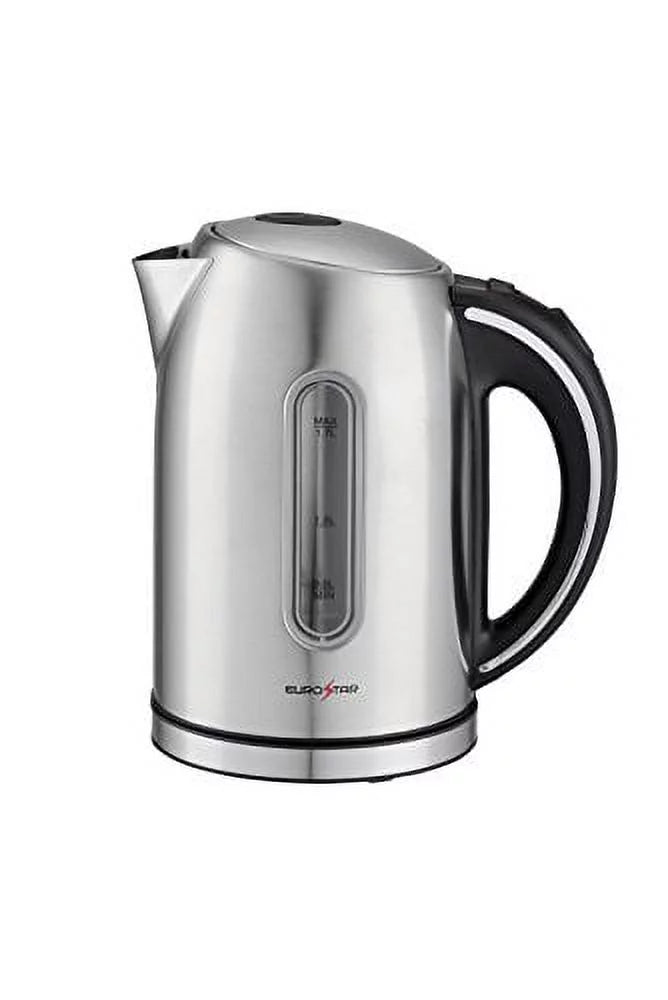 EUROSTAR EKS17 Stainless Steel Electric Kettle 1.7L (Silver)
