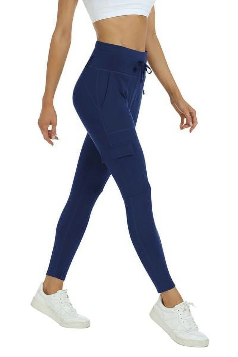 Mofiz Women's High Waisted Yoga Pants with Pockets K4776