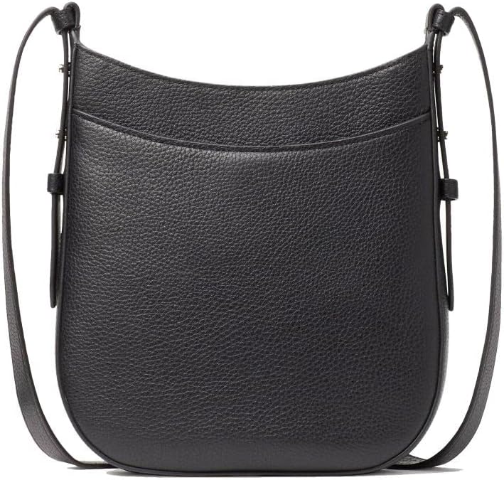 Kate Spade New York Leila Pebbled Leather Crossbody Purse Black P943