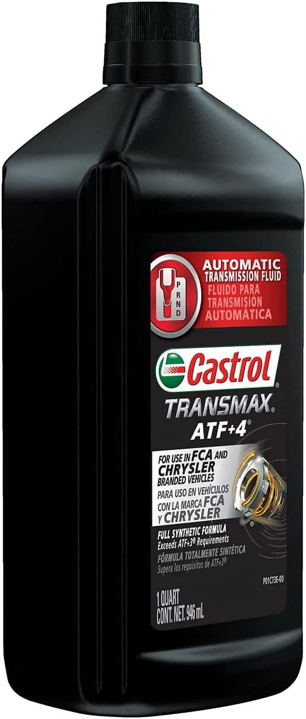 Castrol Transmax ATF +4 Automatic Transmission Fluid, 1 Quart, Case of 6 W45829