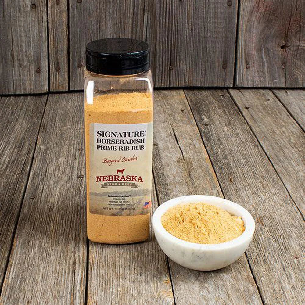 Nebraska Star Beef Signature Horseradish Prime Rib Rub 19.2oz M126