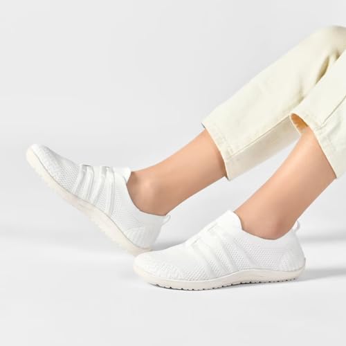 Women's Minimalist Barefoot Walking Shoes Wide Toe Box A244404