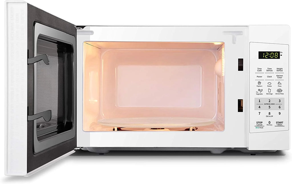 COMFEE' EM720CPL-PM Countertop Microwave Oven 0.7 Cu Ft 700W Pearl White Y98670