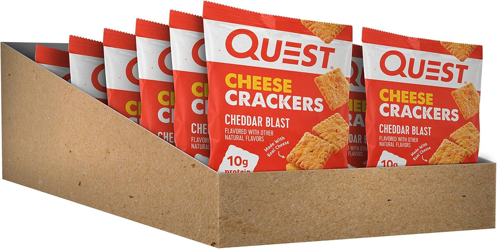 Quest Nutrition Protein Chips, Cheese Crackers & Peanut Butter Cups Variety Bundle F951