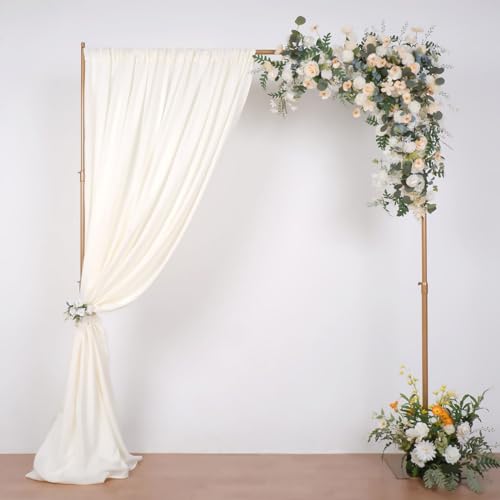 Efavormart 10ft x 10ft Heavy Duty Pipe and Drape Kit with Metal Base O204