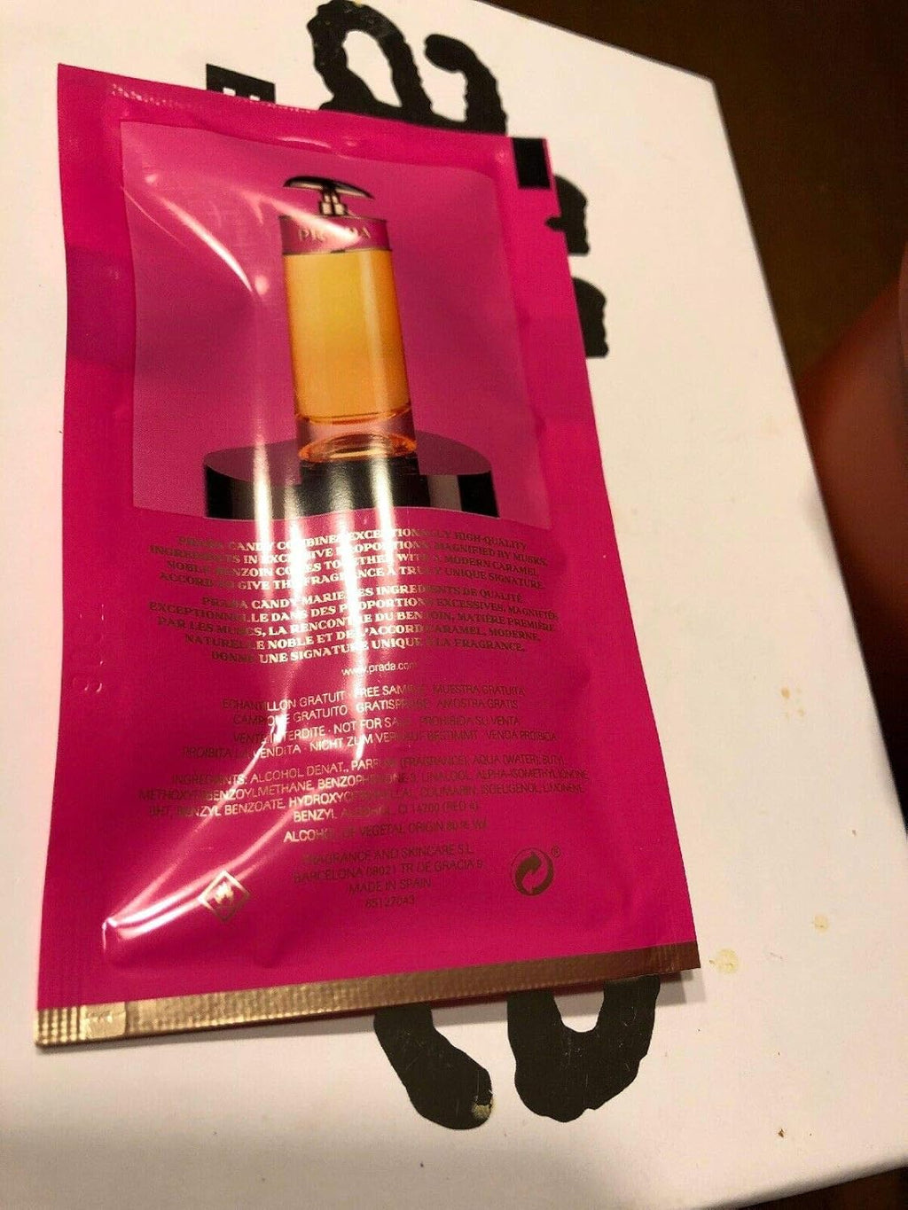 PRADA CANDY by Prada EDP Womens Perfume Spray Sample 1.5ml/.05oz X1 Sealed