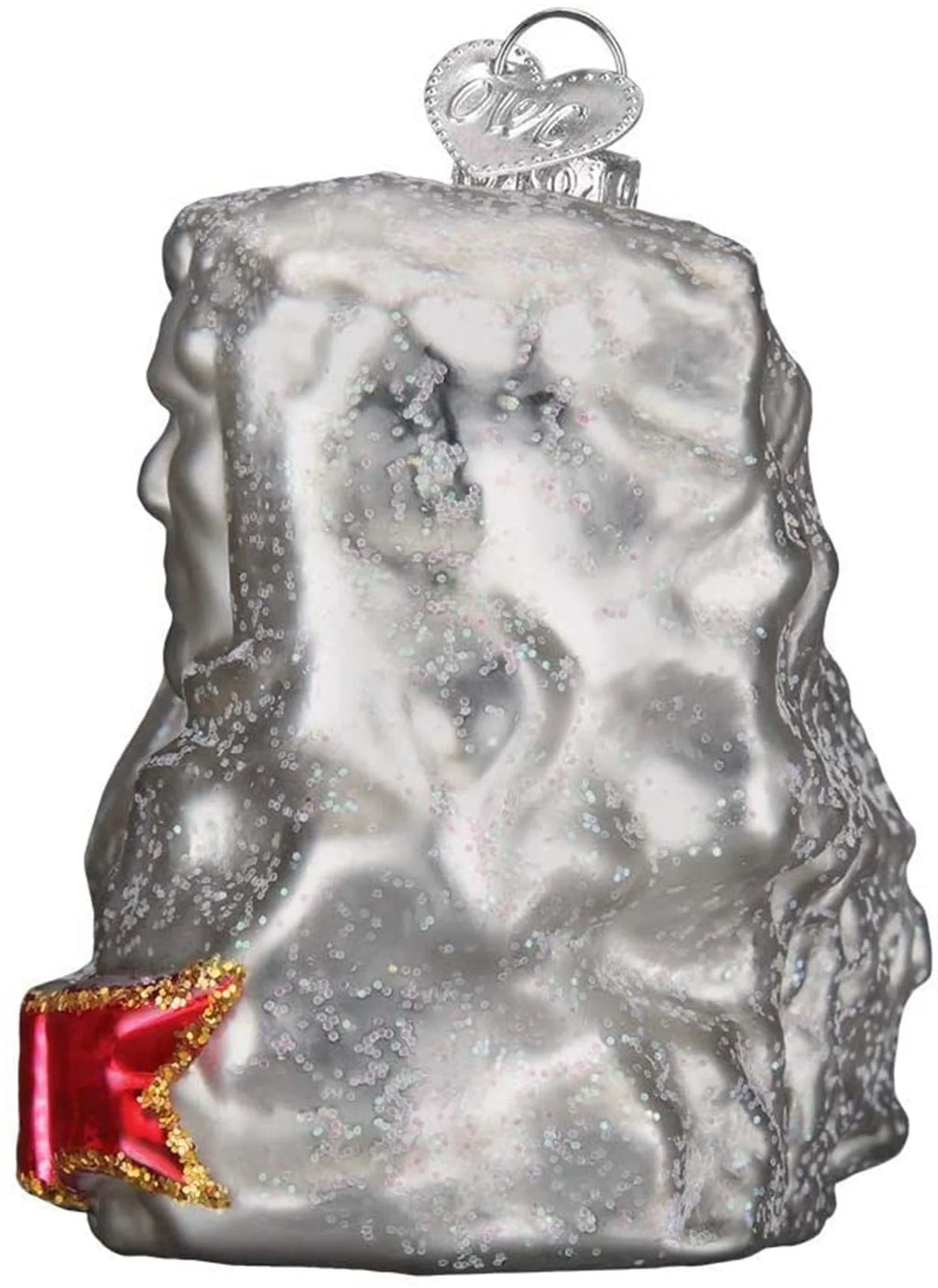 Old World Christmas Glass Blown Ornament Mount Rushmore with Gift Box Y537893