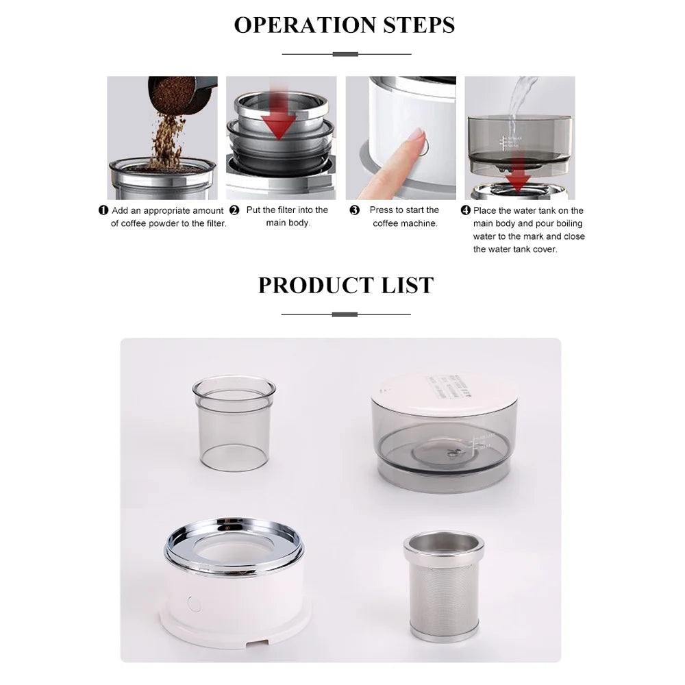 axGear Portable Drip Coffee Maker for Home I711977