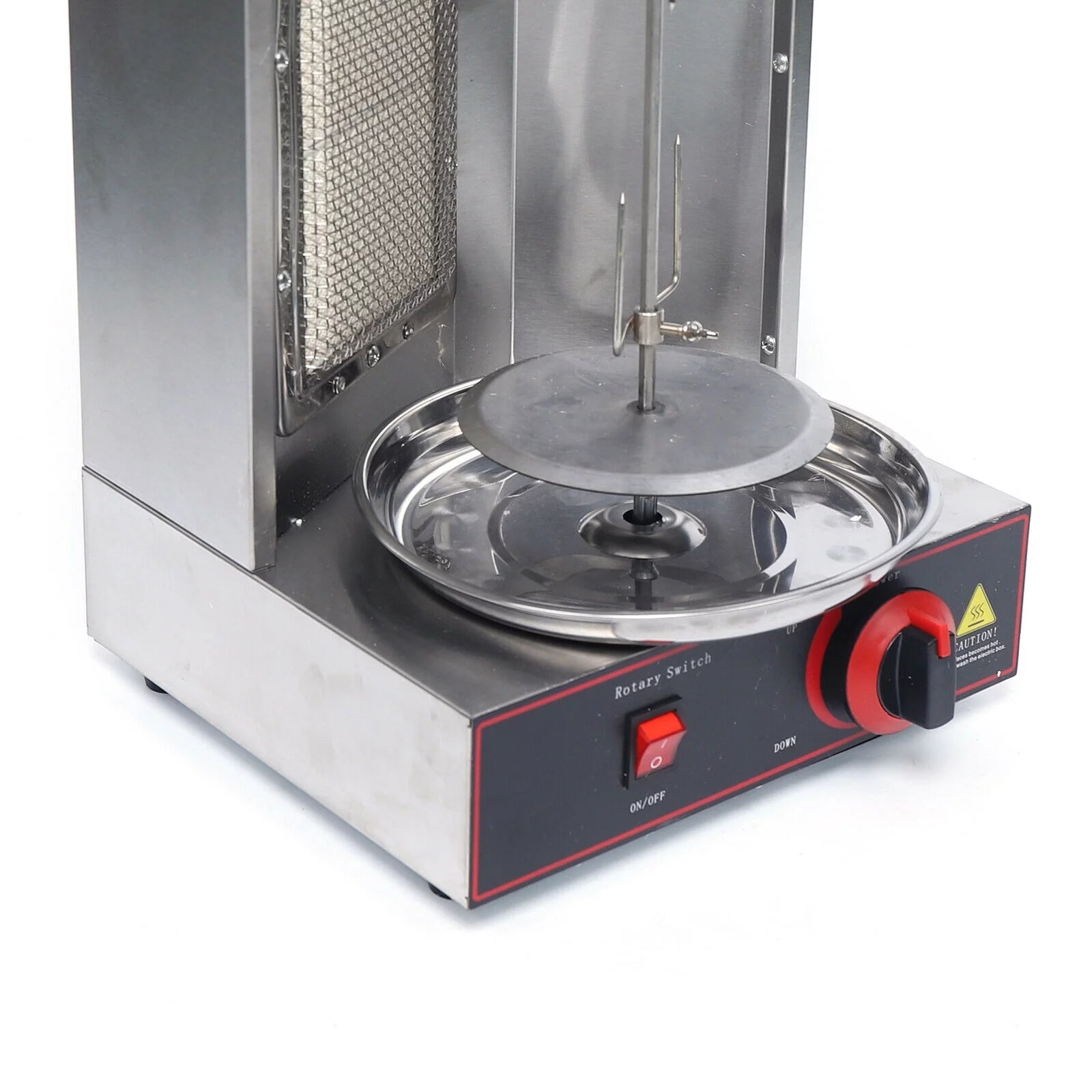 Gas Grill Meat Machine BBQ Rotisserie Oven Smokeless Vertical Broiler 110V LPG J55224