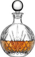 Godinger Whiskey Decanter, Wine Decanter, Decanter for Liquor Scotch Bourbon Vodka Wine - Dublin Collection