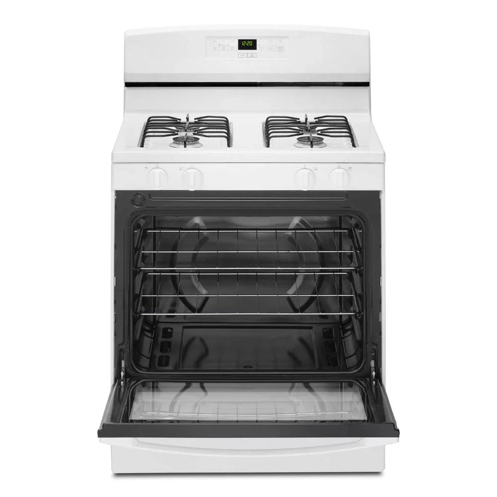 Amana AGR6303MMW 30-inch Gas Range with Bake Assist B3425